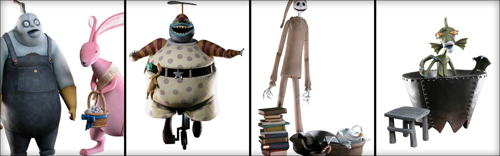 Nightmare Before Christmas figures from NECA